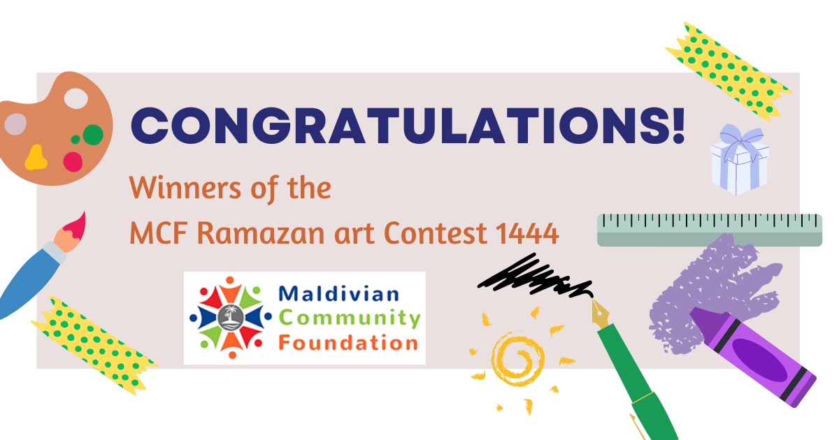 MCF Ramazan Art Contest Winners – Maldivian Community Foundation
